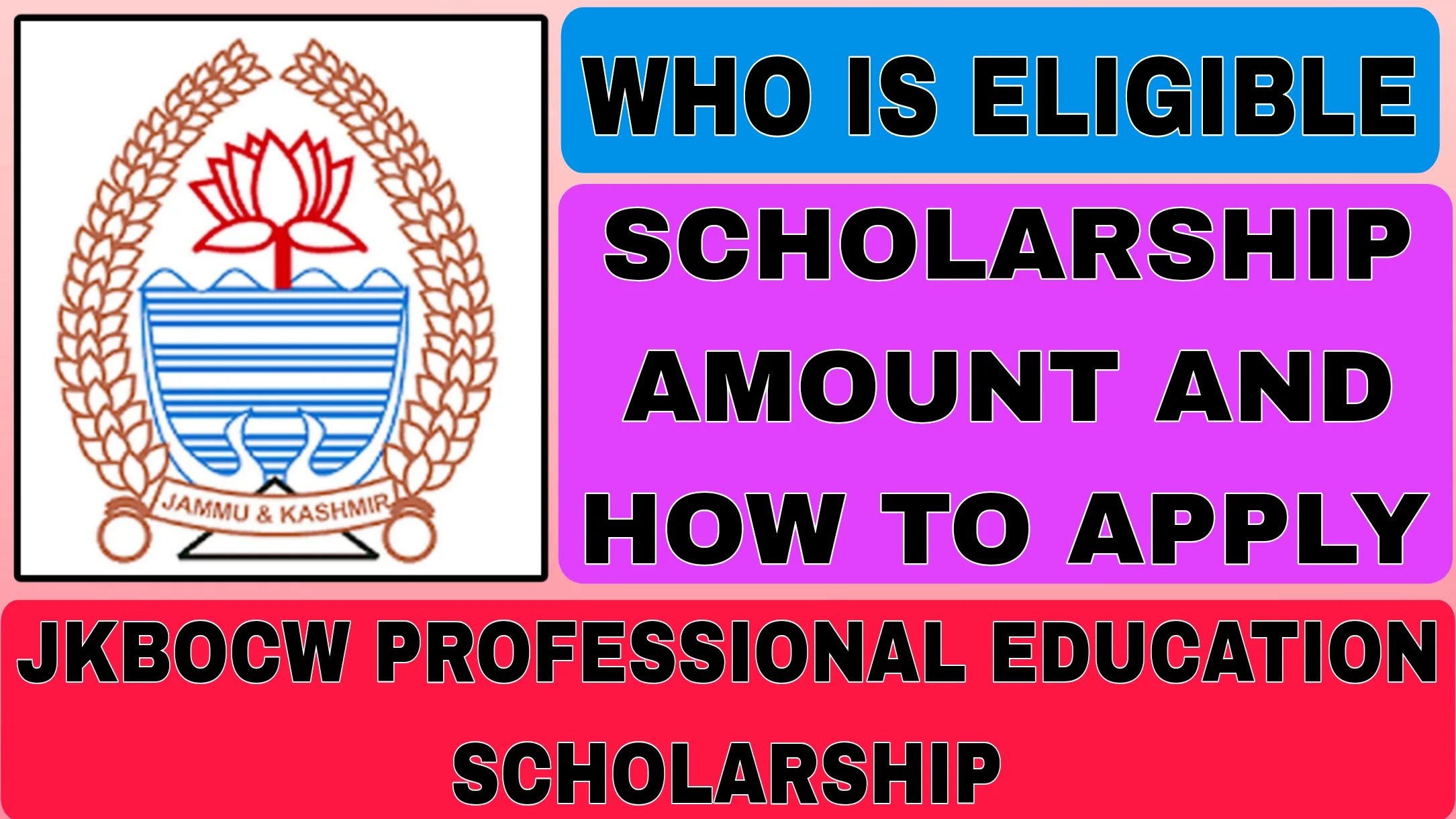 JKBOCW Professional Education Scholarship